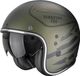 Scorpion Belfast Evo Dawg Jethelm - Groen/zwart - Maat XS