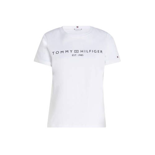 Tommy Hilfiger T-shirt met logo wit
