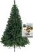 Merkloos / Sans marque Kerstboom H180 cm - met kerstverlichting - warm wit - 18 m -240 leds - kunstboom inclusief verlichting lichtsnoer