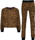 Vingino - Welyna - Meisjes - Pyjamas - Multicolor Brown - Katoen/Elastaan - Maat 122-128
