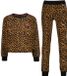 Vingino - Welyna - Meisjes - Pyjamas - Multicolor Brown - Katoen/Elastaan - Maat 122-128