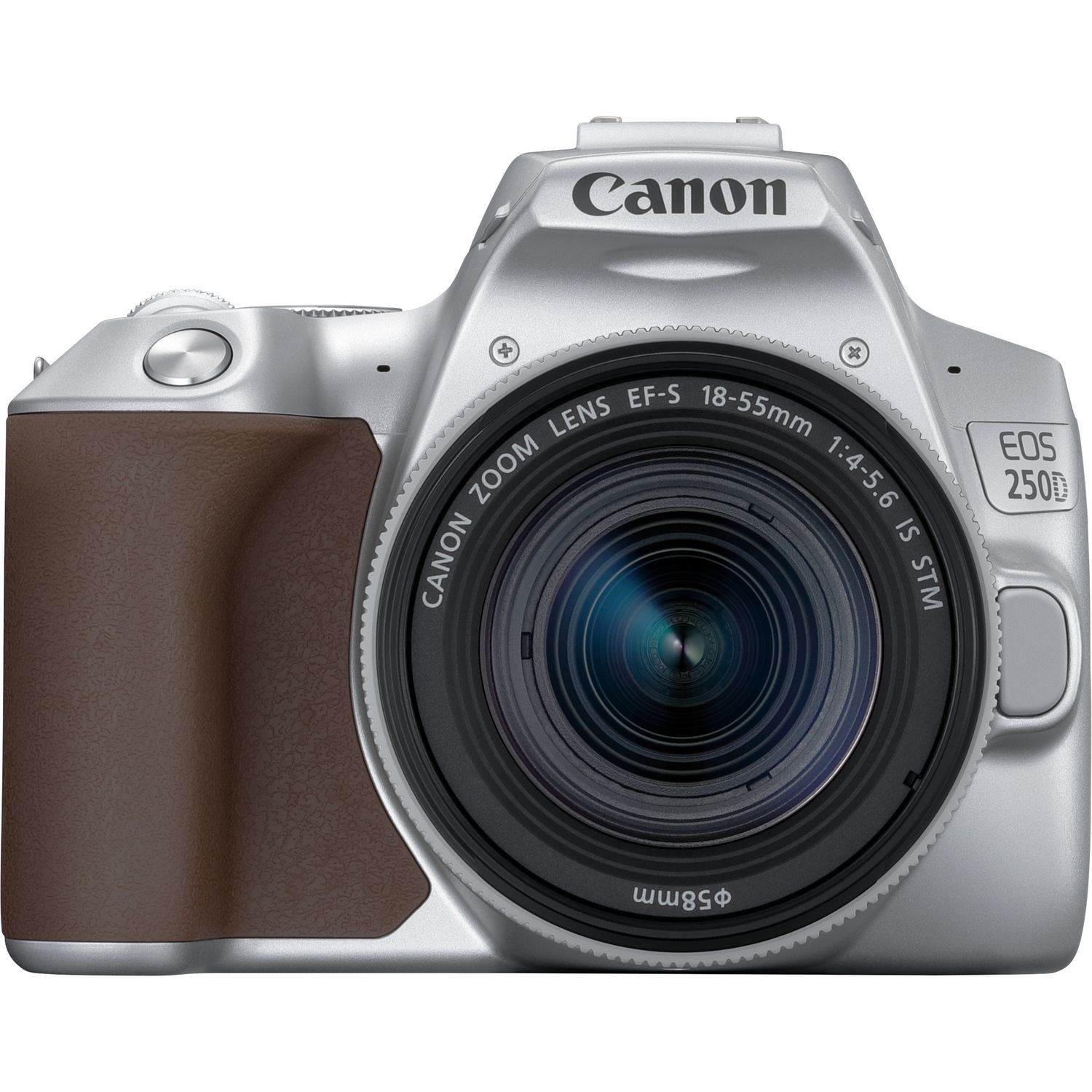 Canon EOS 250D + EF-S 18-55mm f/4-5.6 IS STM SLR Camera Kit - 24.1MP - Zilver