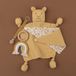 Dutsi - Coffret cadeau bébé - Jaune moutarde - Coton - 6x23x23 cm