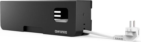 Compulocks Security Power Strip EU 5 plugs Black