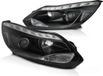 Viking Choice AP Onderdelen B.V. Koplampen - voor FORD FOCUS MK3 11- 10.14 - LED - Zwart