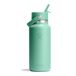 Hydro Flask Brede flexibele rietjesdop van 946 ml, roestvrij staal, lekvrij, vaatwasmachinebestendig, 24 uur koud, brede opening, geschikt voor ijsblokjes