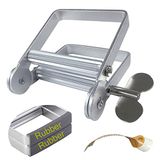 Tandpastapers van metaal voor kunstenaars, kappers, schilders, zilver