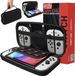 Orzly Harde Consolehoes Geschikt voor Nintendo Switch en Switch OLED - Zwart
