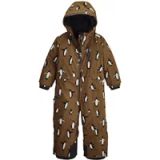 first instinct by killtec Kind Ski-overall/snowsuit met capuchon FISW 26 MNS ONPC, braun, 86/92, 42104-000