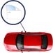 Volkswagen Vitre De Porte Latérale Avant Droite Teintée Vert 3 Portes Golf 5 2003-2008