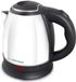 Hervidor Esperanza Waterkoker EKK128W Wit Zwart Roestvrij staal Plastic 1350 W 1 L