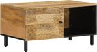Maison Exclusive - Table basse 80x50x40 cm, manguier massif