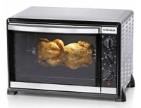 Rommelsbacher BG 1805/E Grill Oven - Stainless Steel - with Rotisserie, Grill, and Defrost Function