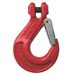Delta Gaffelhaak met klep | grade 80 volgens EN 1677 | 1,12 ton - YE.8.043.06