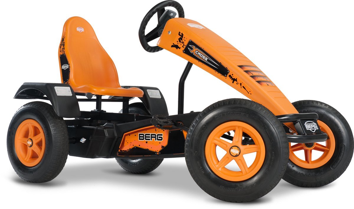 Berg Elektrische Skelter met XXL frame E-BFR X-Cross oranje vanaf 6 jaar