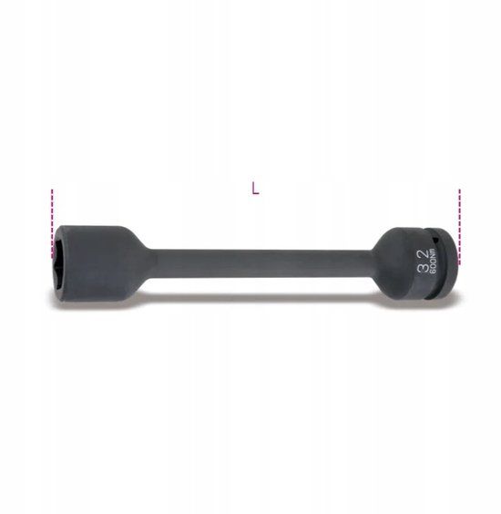 Beta Momentsleutel Verlengstuk 600Nm 32mm 1'' - Model 729T
