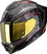 Scorpion EXO-1500 Carbon Mundi Black Red Yellow Integraalhelm Maat L Motorhelm ECE 22-06 Gekeurd