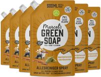 Marcel's Green Soap Allesreiniger Spray Navulling - Sandelhout & Kardemom - 6 x 500 ml