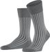 FALKE Shadow gedessineerd katoen sokken heren grijs - maat 45-46