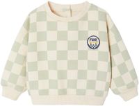 Vertbaudet Sweatshirt à manches longues pour bébé garçon vert sauge