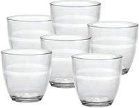 Unyqoos® Set van 6 glazen zonder vulstreep