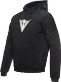 Dainese Daemon-X Safety S26 Motorfiets zip hoodie - Zwart/wit - Maat 52