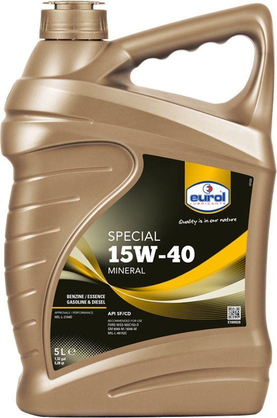 Eurol Special 15W-40 5L - Motor Oil