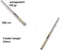 Zebco Feeder hengel 360 cm 100 gram