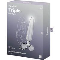 Satisfyer 'Triple Crystal 1', 21 cm