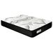 DUÉRMETE ONLINE Eco Box Hybride Visco-elastische matras met pocketvering, optimaal comfort, gemiddelde sterkte, mijtdicht, antibacterieel en hypoallergeen, 90 x 190 cm