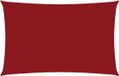 vidaXL Zonnescherm rechthoekig 2x5 m oxford stof rood