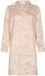 Pastunette Premium - Nachthemd - Eternal - Satijn - Beige - Doorknoop - Maat 42
