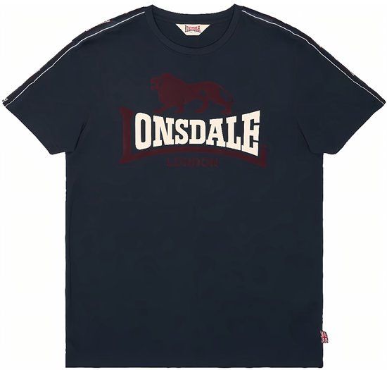 Lonsdale London ELTON Heren T-shirt - marineblauw - 3XL