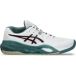 Asics Chaussures de tennis Gel Resolution X pour Hommes Blanc/Vert/Violet