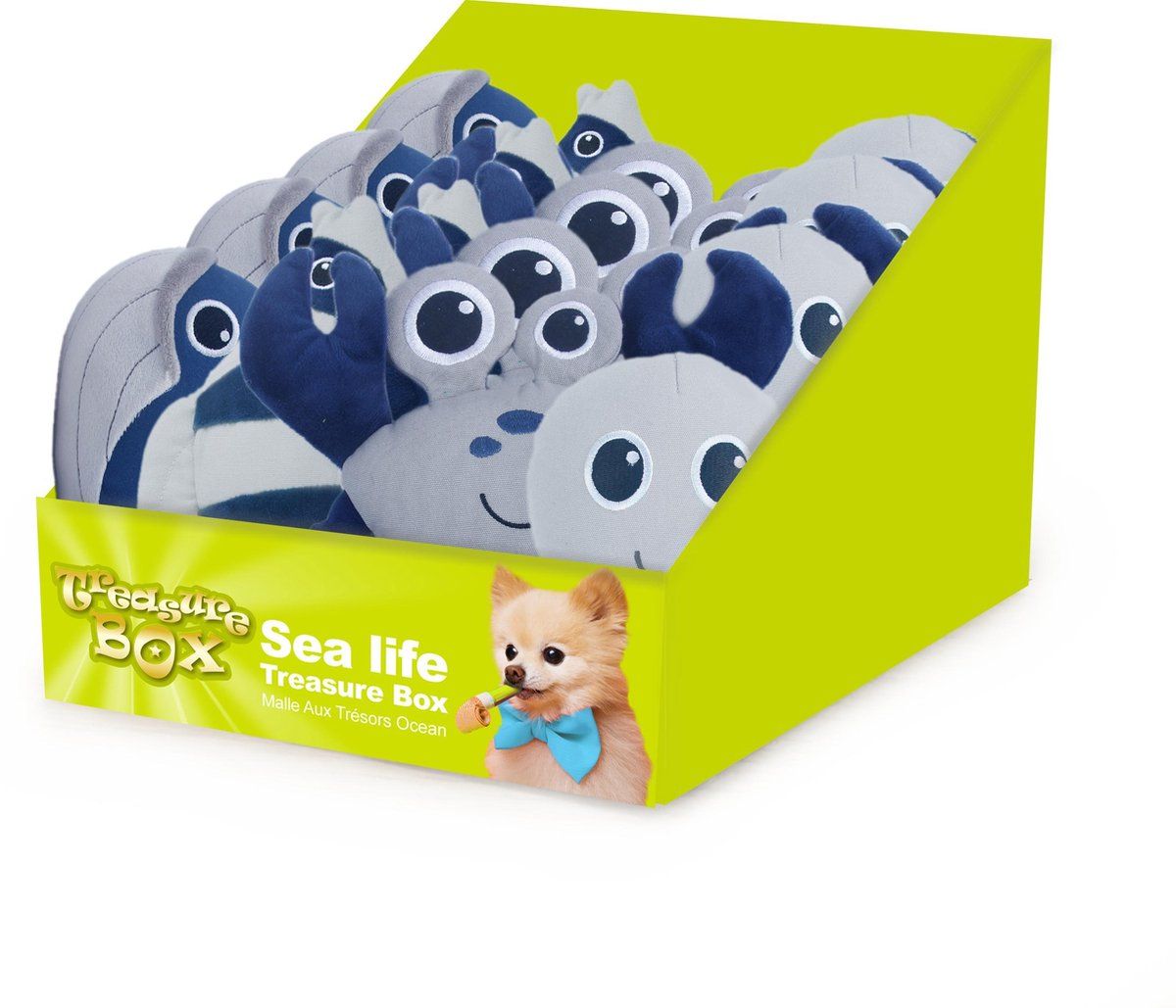 AFP Sea Life Treasure Box 24pcs - Meerkleurig