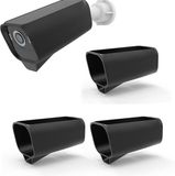 Merkloos / Sans marque Eufy Siliconenhoes - 3 Stuks - Geschikt Voor Eufy S3 Pro-Camera's - Waterdicht - Zwart