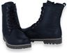 Andrea Conti Dames Leren Veter Enkellaars Uitneembaar Voetbed 0342847002 Zwart