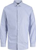 Jack & Jones Overhemd Jprblaparker Shirt L/s Noos 12227385 Black/iris Mannen Maat - L