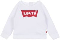 Levi's Kids Ket Item Logo Sweatshirt Wit 9 Months Meisjes