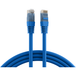 Icecat Patchkabel RJ45 Patchkabel Cat.6 U/UTP PVC, CCA blau 5m - 1 VPE = 10 Stück