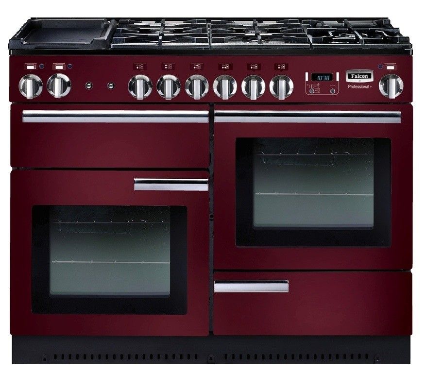 Falcon PDL110DFCYCEU - Fornuis - 110 cm - Rood