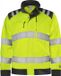 Fristads High vis Green jack klasse 3 4067 GPLU - Hi-Vis geel/zwart - M
