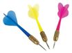 Bodyline Set van drie plastic dartpijlen met een gewicht van 10 gram, stalen punt