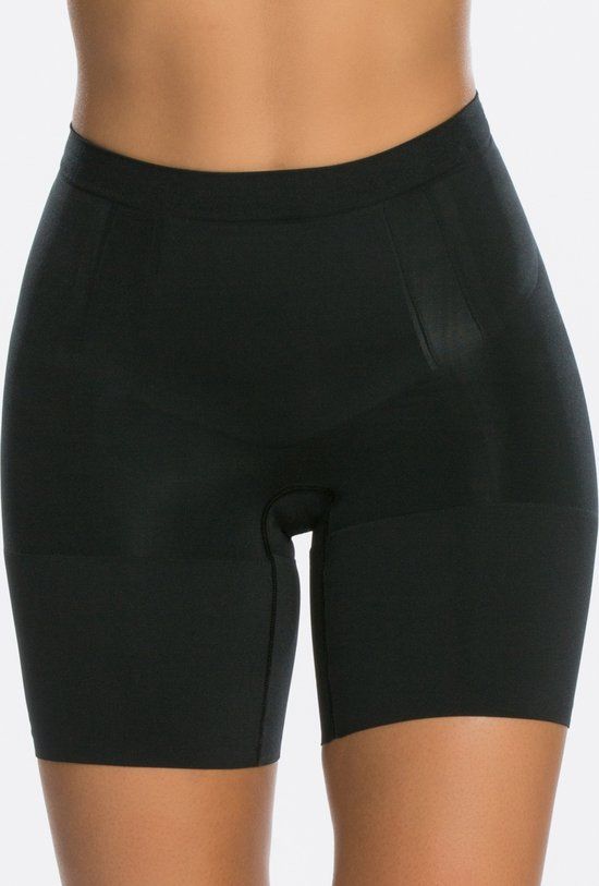 Spanx Oncore Mid-Thigh Short - Black - Size L