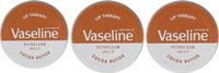 Vaseline Lip Therapy - Cocoa Butter - 3 x 20 gram