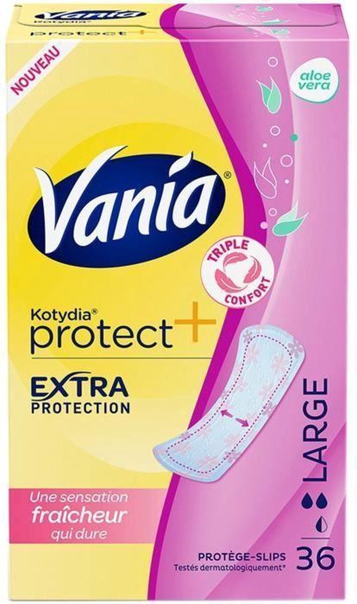 Vania Kotydia Protect + Large Aloë Vera, 36 stuks