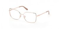 Guess GU50223 Shiny rose gold Vierkant Vrouwen Brilmonturen