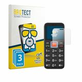 BROTECT - Screenprotector voor Easyfone Prime A5 - Folie Beschermfolie Beschermglas matte 3 Stuks