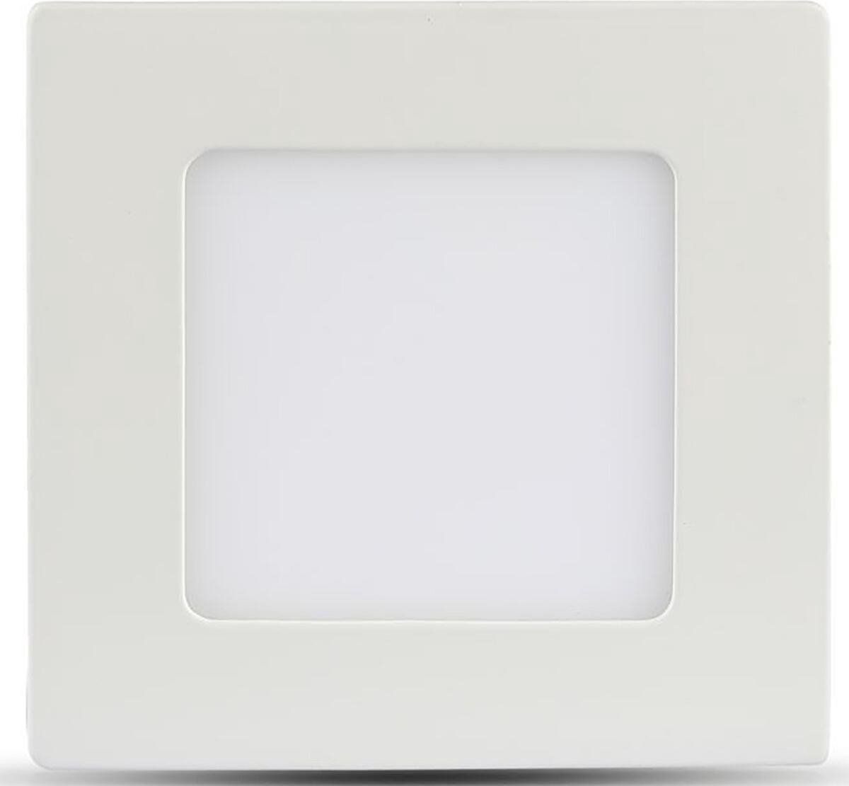 Samsung LED Downlight Slim - Nirano Dunson - Inbouw Vierkant 24W - Natuurlijk Wit 4000K - Mat Wit - Aluminium - 300mm