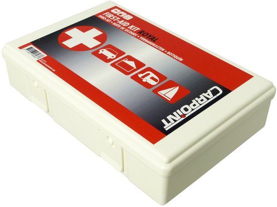 Carpoint EHBO Kit - Royal - 40 Items - First Aid Kit